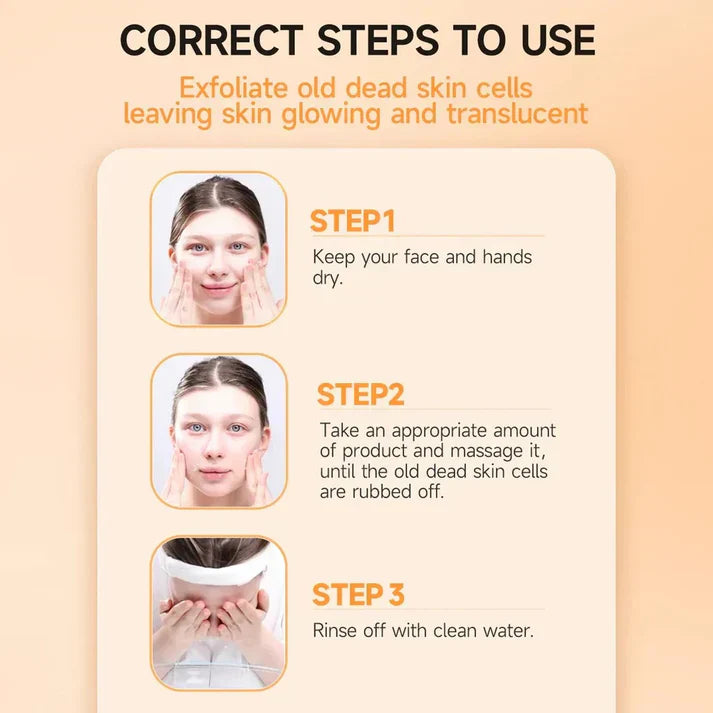 Orange Exfoliating Gel Scrub